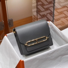 Super Hermes HERMES Roulis 18CM Gold 8F Etain Gold Hardware HandMade