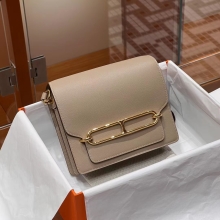 Super Hermes HERMES Roulis 18CM S2 Gold Hardware HandMade