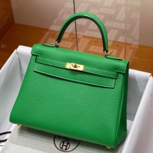 Super Hermes HERMES Kelly 25CM  Bambou 1k Togo Full handmade Kelly fatory