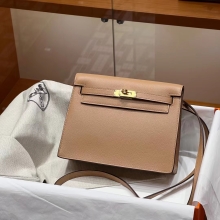 Super Hermes HERMES Kellydanse 22cm Evercolor Trench S2 Gold Hardware HandMade