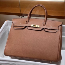Super Hermes HERMES Birkin 40CM CK37 Togo Full handmade Birkin fatory