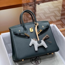 Super Hermes HERMES  Birkin 25cm 6O Epsom Full handmade Birkin Fatory 25x20x13cm