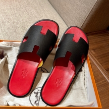 Super Hermes HERMES Men Sandals New Slippers Handmade Italian lamb sole 10 days of shipment 89 Nior/S5 Rouge Tomate