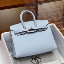 Super Hermes HERMES  Birkin 25cm T0 Epsom Full handmade Birkin Fatory 25x20x13cm