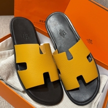 Super Hermes HERMES Men Sandals New Slippers Handmade Italian lamb sole 10 days of shipment 89 Nior/9D