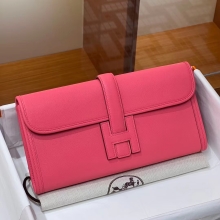 Super Hermes HERMES Jige Elan 29cm U5 Rose eLipstick Swift Full handmade Fatory
