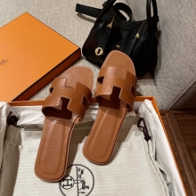 Super Hermes HERMES Sandals New Slippers Handmade Italian lamb sole 10 days of shipment CK37