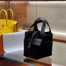 Super Hermes HERMES Factory Picotin cargo 18cm CC89 Nior Full handmade