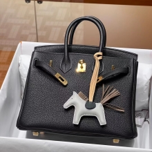 Super Hermes HERMES Birkin 25CM 89 Nior Togo Full handmade Birkin fatory GHW