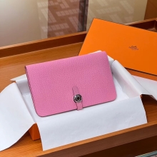 Super Hermes HERMES Wallet Dogon 5P  Alligator Full handmade