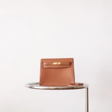 Bkhorse Hermes Kelly Danse22CM 37 Gold Jonathan Leather Gold Hardware