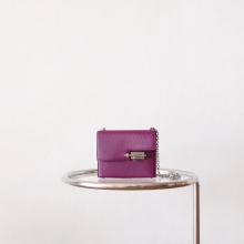 Sale Bkhorse Hermes Verrou Mini Shoulder Bag P9 Anemone Chevre Leather