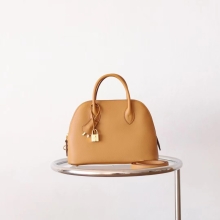 Hermes Boutique Bolide25cm 2S Sesame Epsom Leather Women's Bag Gold Hardware