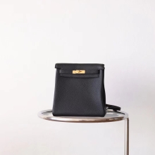 Full Handmade Hermes CK89 Nior TC Leather Kelly Ado 22cm Gold Hardware