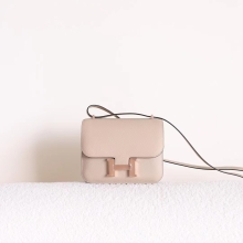 Discount Bkhorse Hermes Constance19CM S2 Grey Trench Epsom Leather Rose Gold Hardware