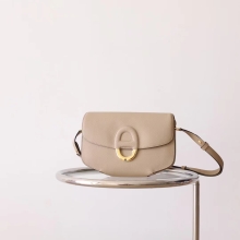 Full Handmade Hermes S2 Gris Trench Epsom Leather Cherche 23cm Gold Hardware