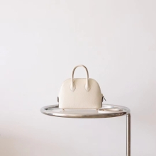 BKHorse Hermes I2 Nata Chevre Leather Mini Bolide 18CM Gold Hardware